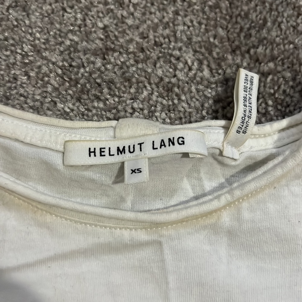 Slash hem tee HELMUT LANG - Picture 3 of 4